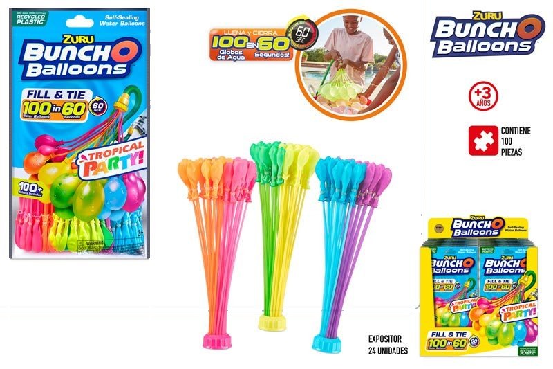 [128246] Globos Bunch - o - Balloons 100 UDS