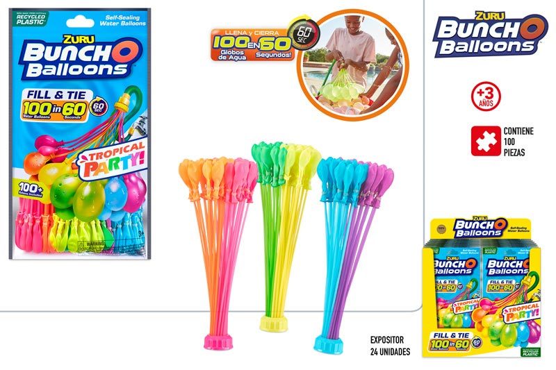 [128246] Globos Bunch - o - Balloons 100 UDS