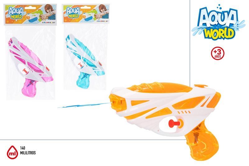 [128767] Pistola Agua Aqua World 3 Surtidos