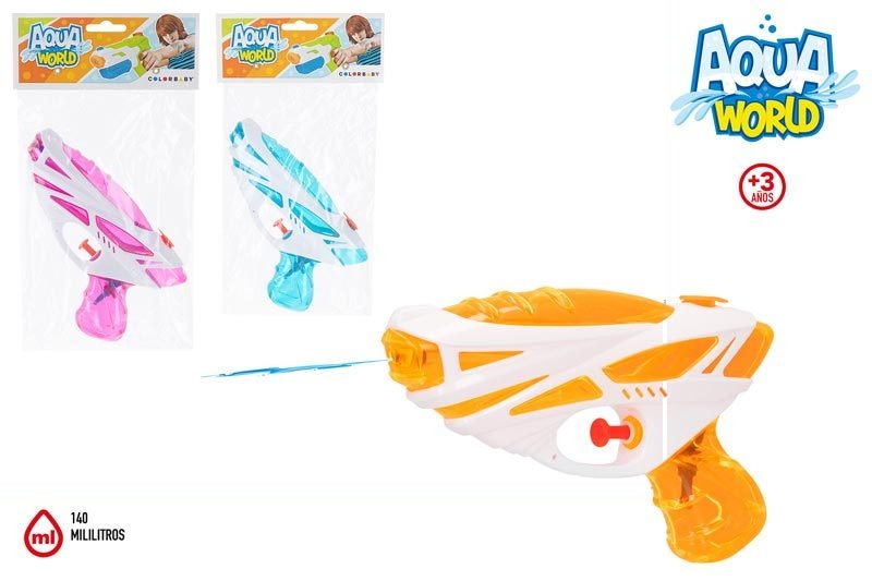 [128767] Pistola Agua Aqua World 3 Surtidos