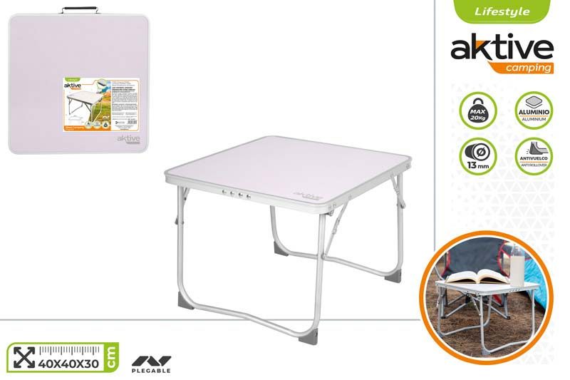 [142437] Mesa Plegable Camping Color 40 x 40 x 30 CM