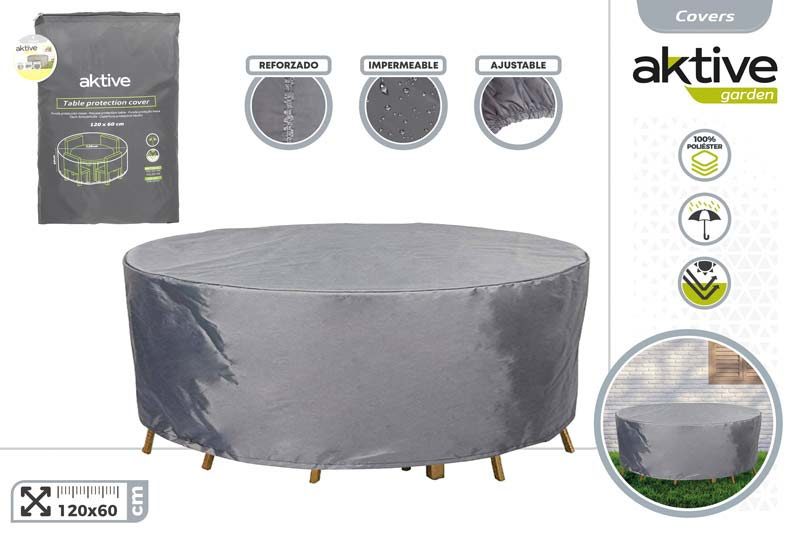 [150064] Funda Protectora Mesa Redonda 120 x 60 CM