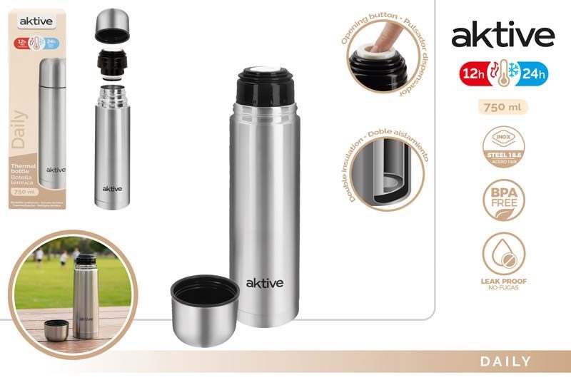 [150069] Botella Termica Acero INOX 750 ML
