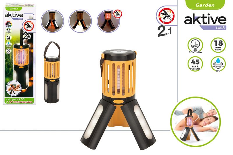 [150100] Lampara Antimosquitos 2 en 1