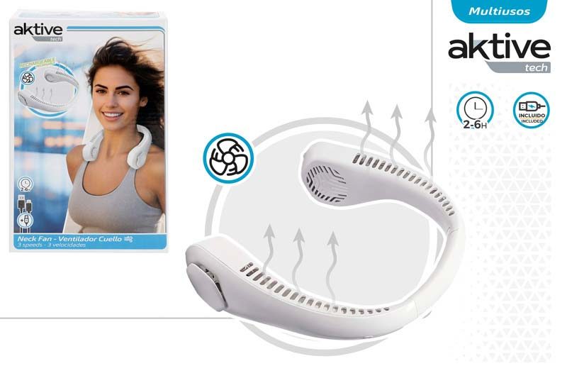 [150104] Ventilador Cuello Recargable