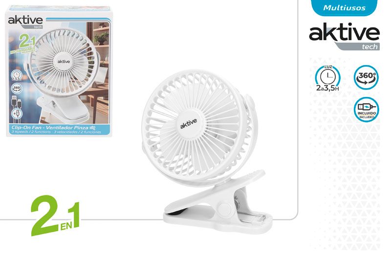 [150105] Ventilador Pinza 2 en 1