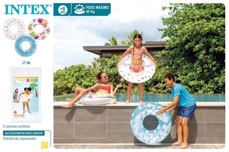 [150147] Flotador Hinchable Tubes Intex 81 CM