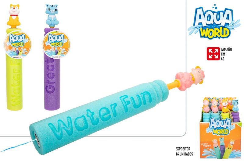 [150163] Lanzador Agua Espuma Gordo Gatito
