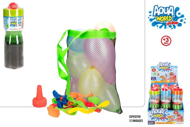[150164] Globos Agua con Bolsa 50 UDS