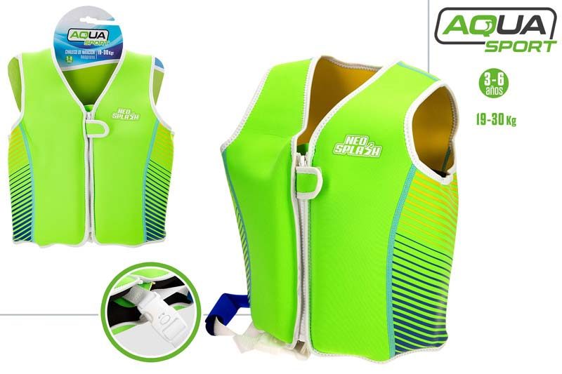 [150167] Chaleco Neopreno Talla 3-6 Años 19-30 KG