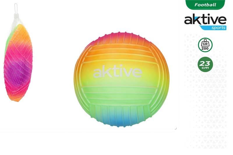 [150175] Pelota PVC Arco Iris 23 CM