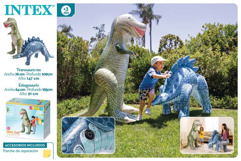 [150182] Dinosaurio Hinchable Gigante Intex 109 x 76 x 147 CM