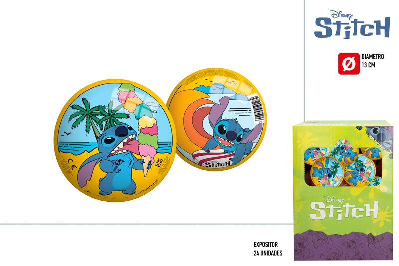 [150188] Pelota Disney Stitch PVC 13 CM