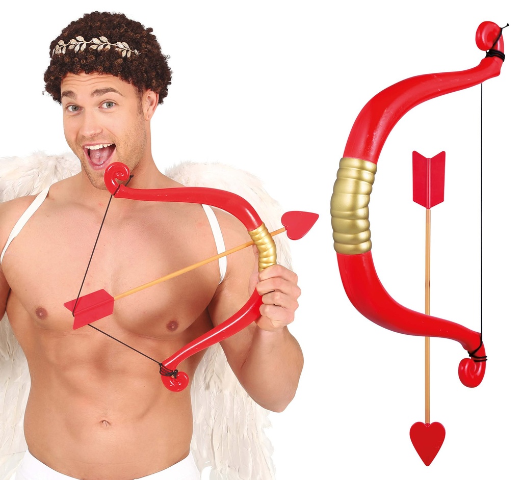 [148281] Arco Cupido con Flecha 58 CM