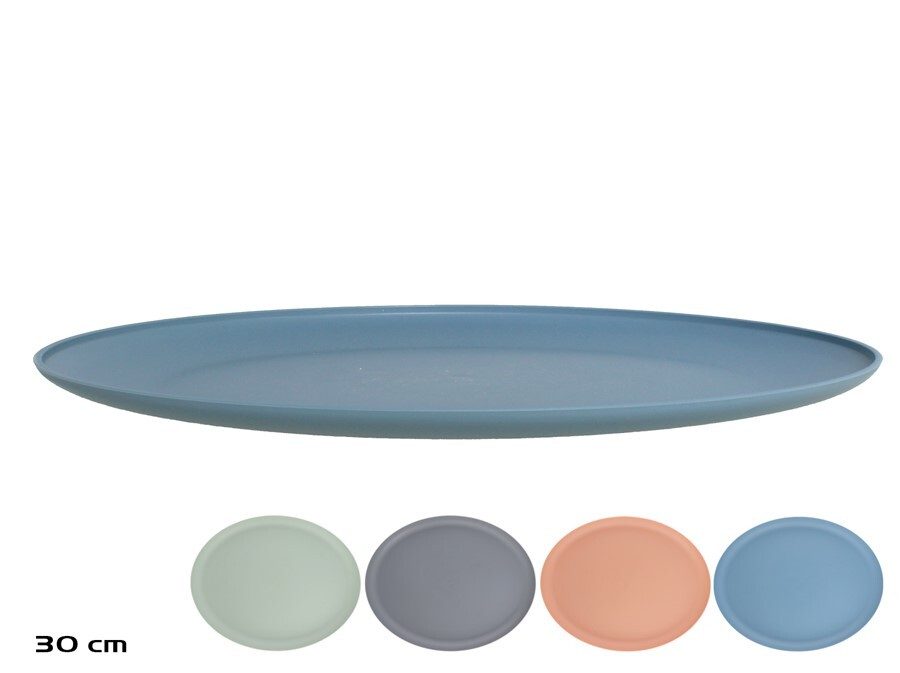 [127013] BANDEJA OVAL KLAN 4 SURTIDOS 38 X 30 2.5 CM