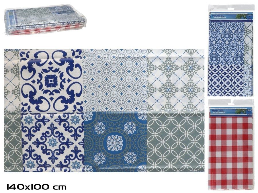 [136250] MANTEL MESA PEVA 2 SURTIDOS 140 X 100 CM