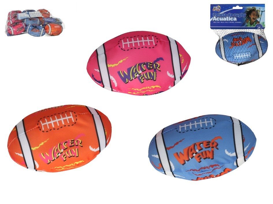 [142021] PELOTA RUGBY ACUATICA 14 CM