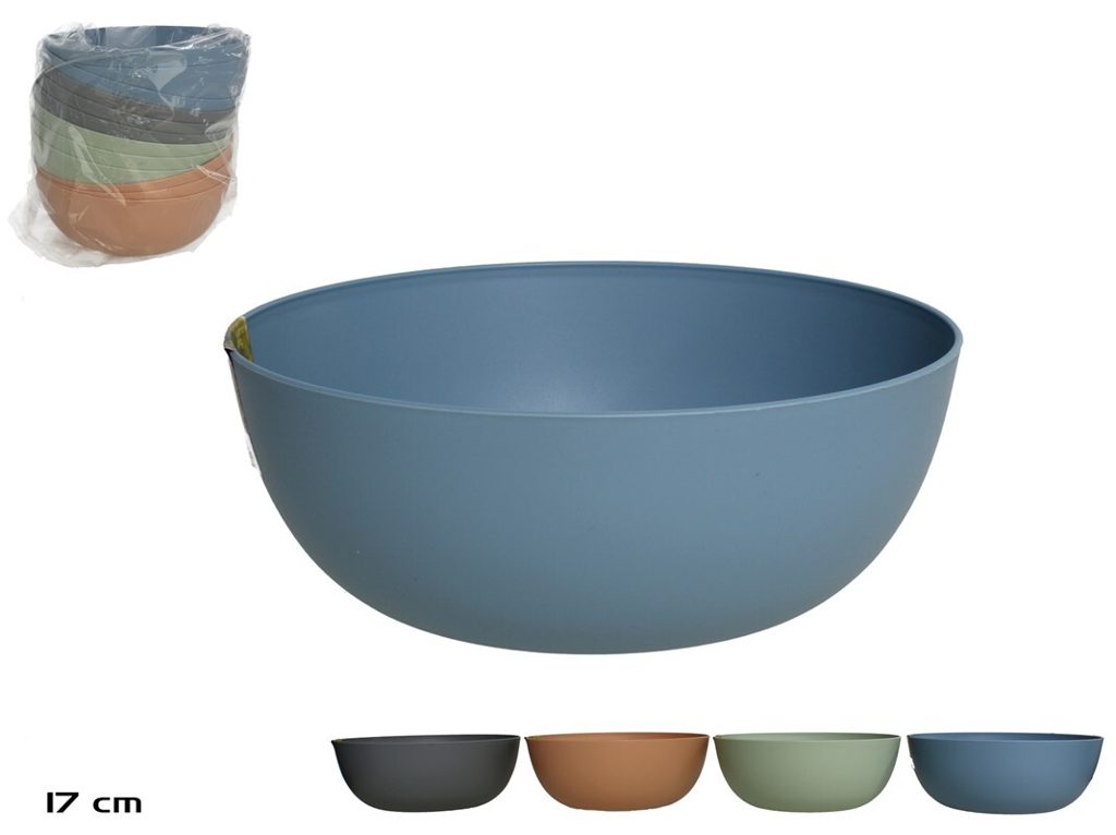 [142057] BOWL KLAN 4 SURTIDOS 17 X 6 CM