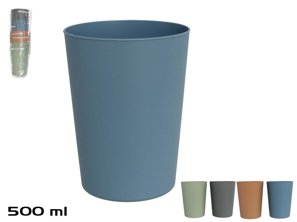 [142060] VASO KLAN 4 SURTIDOS 500 ML