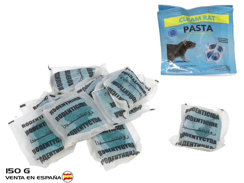 [149333] CLEAM RAT PASTA 150 GRS