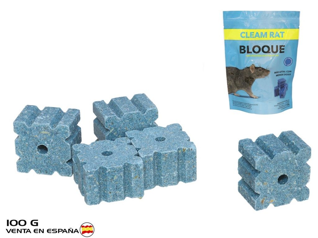 [149334] CLEAM RAT BLOQUE 100 GRS