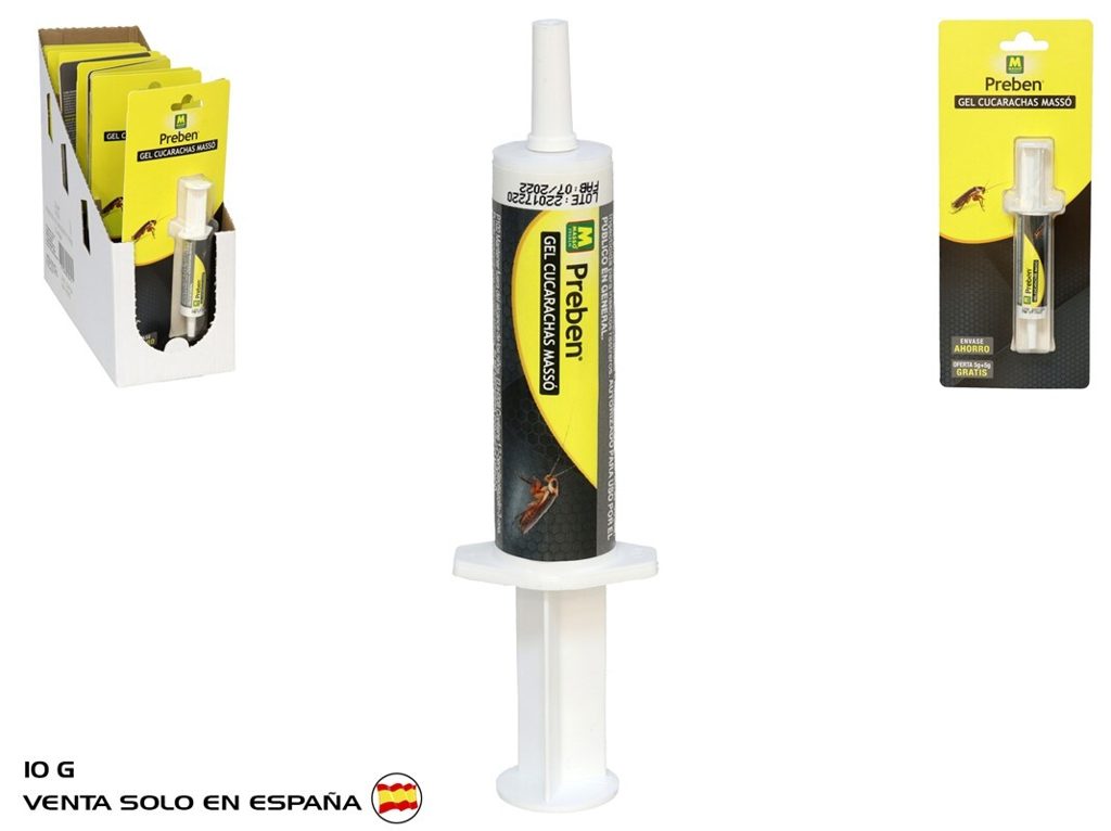 [149338] GEL CUCARACHAS EFICACIA DURADERA 10 GRS