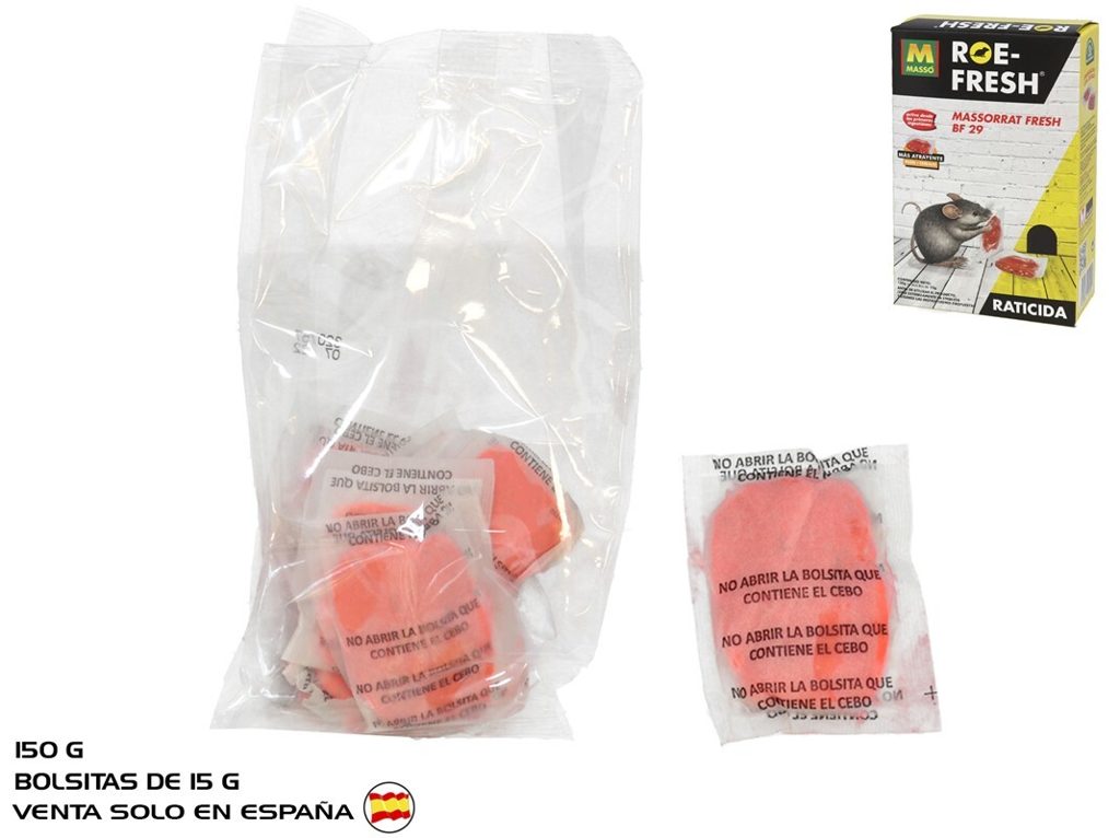 [149339] CEBO PARA ROEDORES 150 GRS