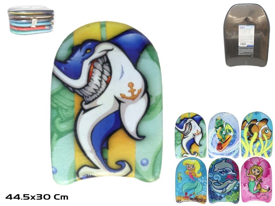 [149357] TABLA SURF DECORADA 6 SURTIDOS 44.5 X 30 X 4 CM
