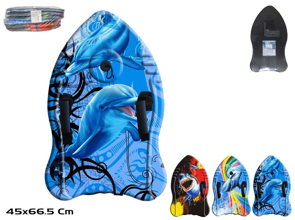 [149358] TABLA SURF ANIMALS CON ASAS SURTIDO 45 X 66.5 X 5 CM