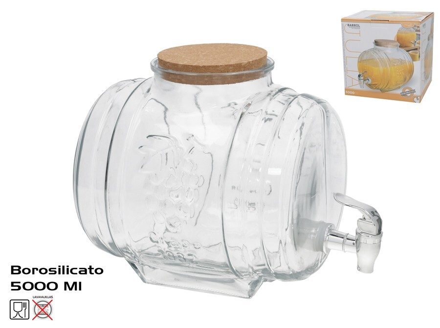 [149381] BARRIL DISPENSADOR LIQUIDOS JULIA 5 LTS