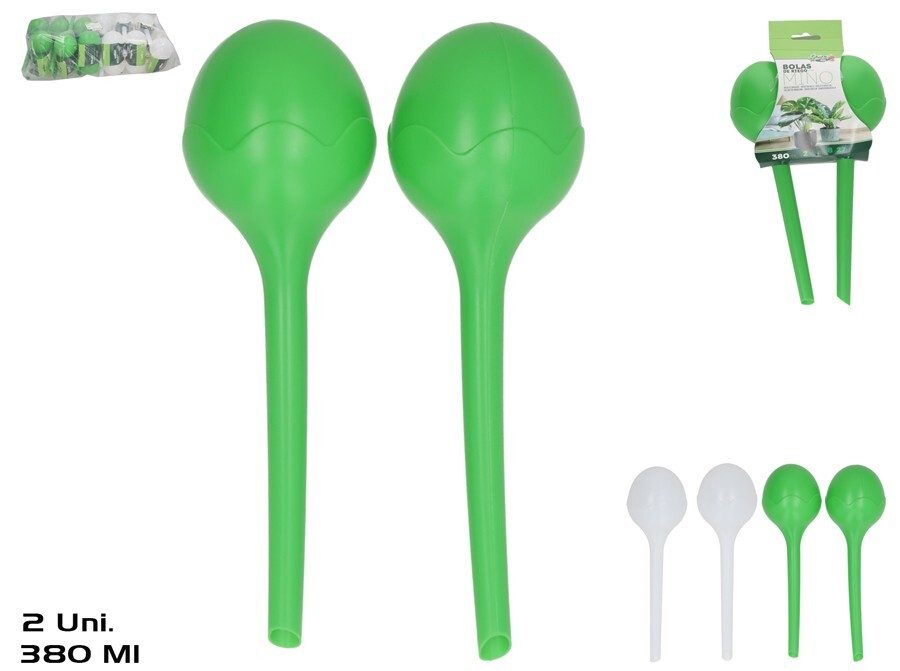 [149387] BOLAS DE RIEGO MIÑO 2 SURTIDOS 380 ML 2 UDS