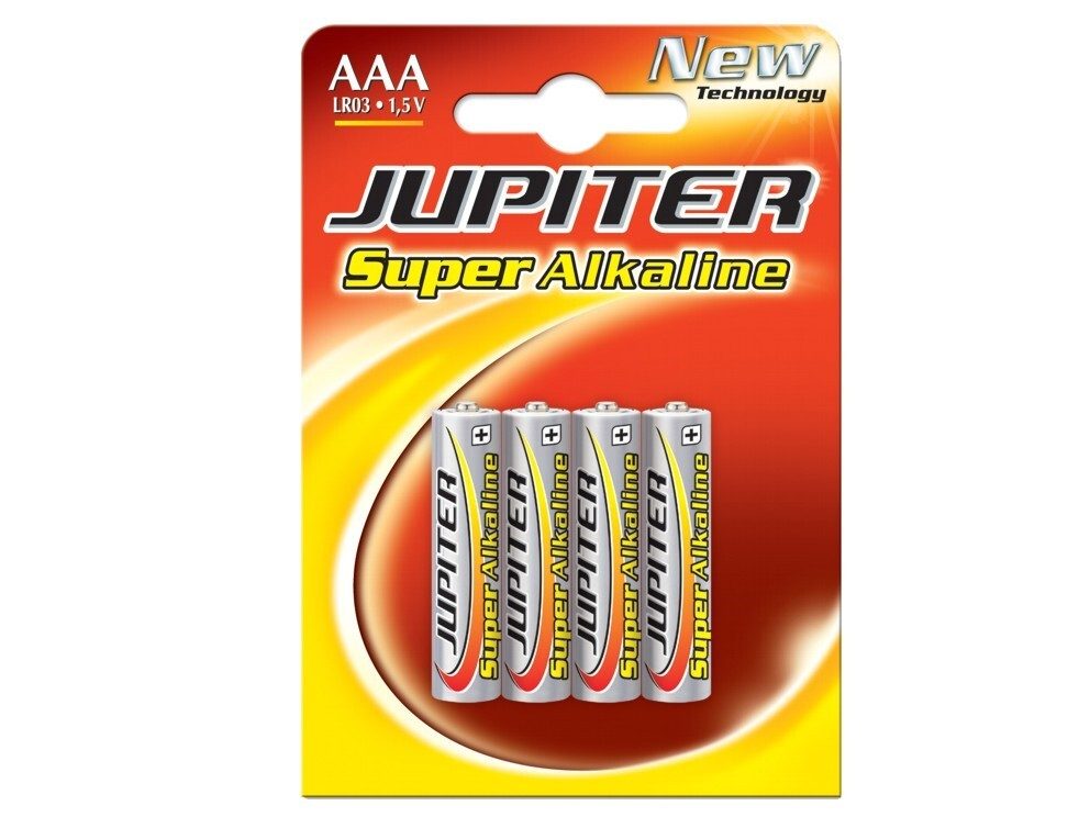[42111] PILA JUPITER ALCALINA LR03 AAA 4 UDS