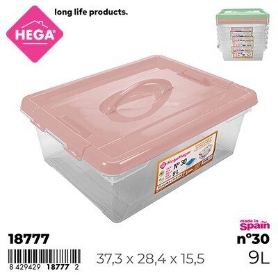 [137169] CAJA Nº30 NEW BOX CON CIERRES Y ASA 9 LTS
