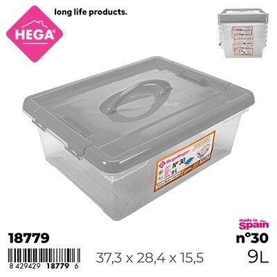 [137171] CAJA Nº30 NEW BOX CON CIERRES Y ASA 9 LTS