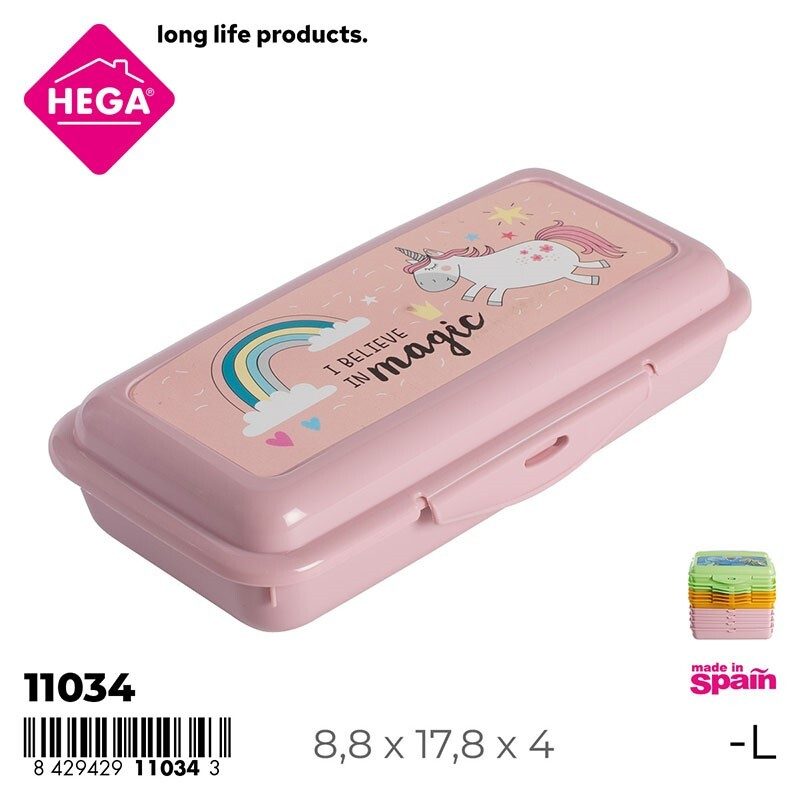 [139850] ESTUCHE SAPPORO RECTANGULAR IML FANTASY ANIMALS 16.5 CM