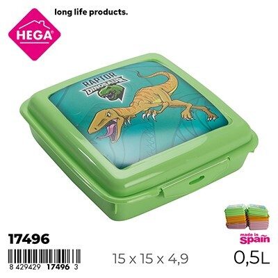 [139878] ESTUCHE SAPPORO CUADRADO PLANO IML FANTASY ANIMALS 14.5 CM