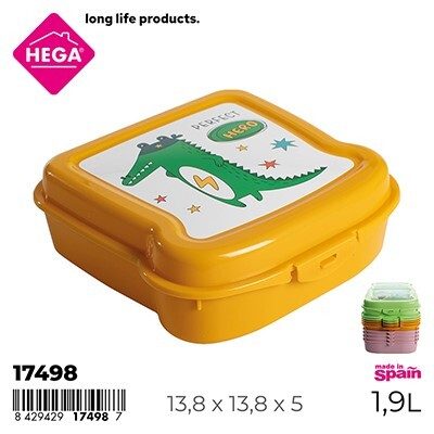 [139879] SANDWICHERA CUADRADA IML FANTASY ANIMALS 13.5 CM