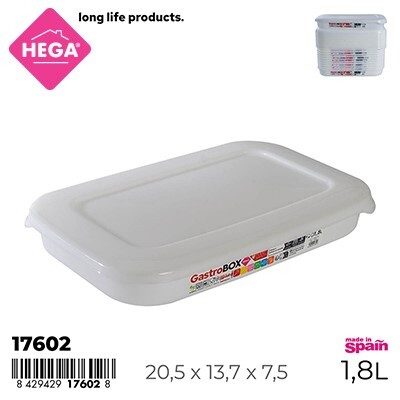 [140160] FIAMBRERA LONCHERA GASTROBOX Nº 9 1.8 LTS