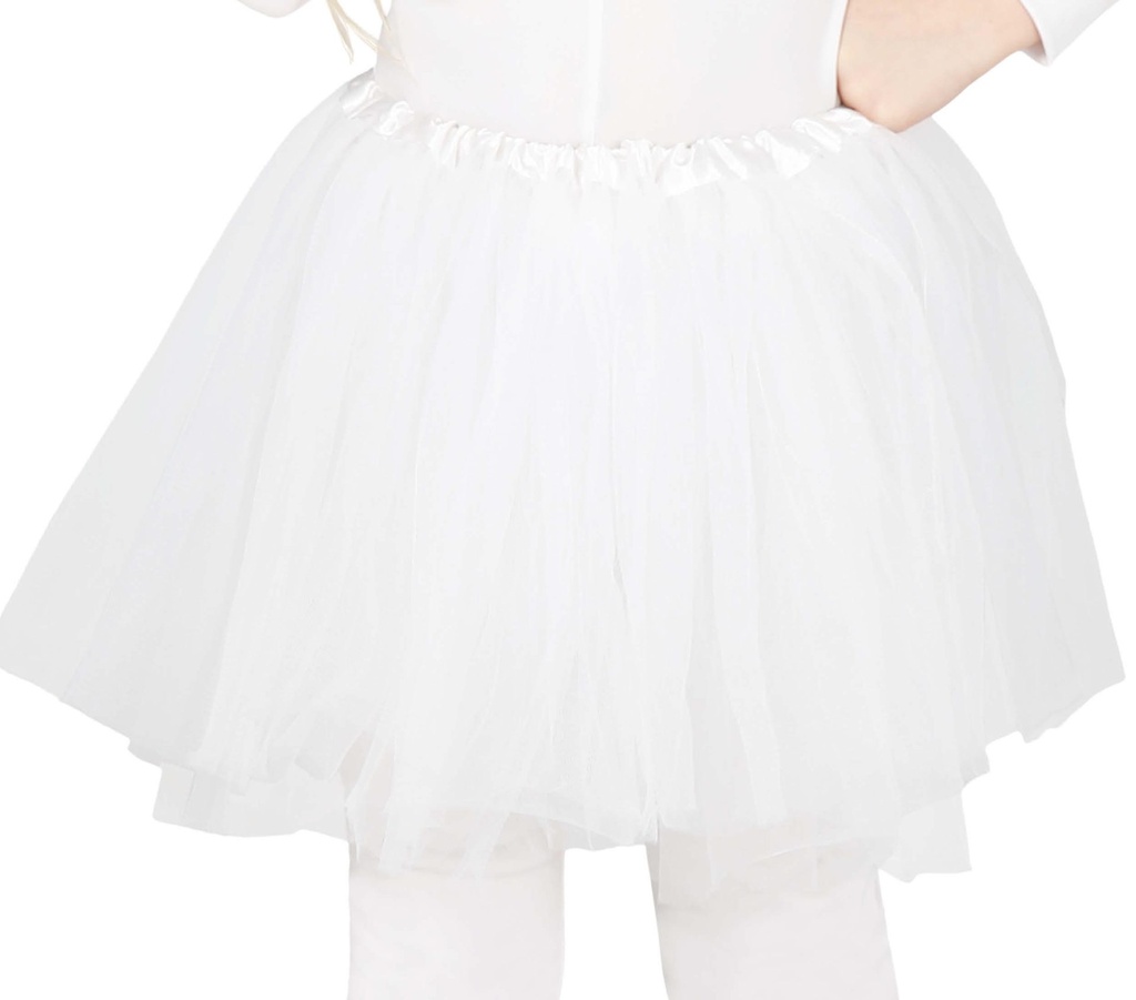 [83158] Tutu Infantil Blanco 30 CM