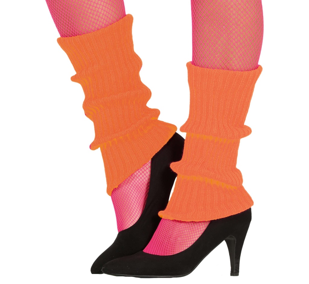 [148536] Calentadores Naranja Neon