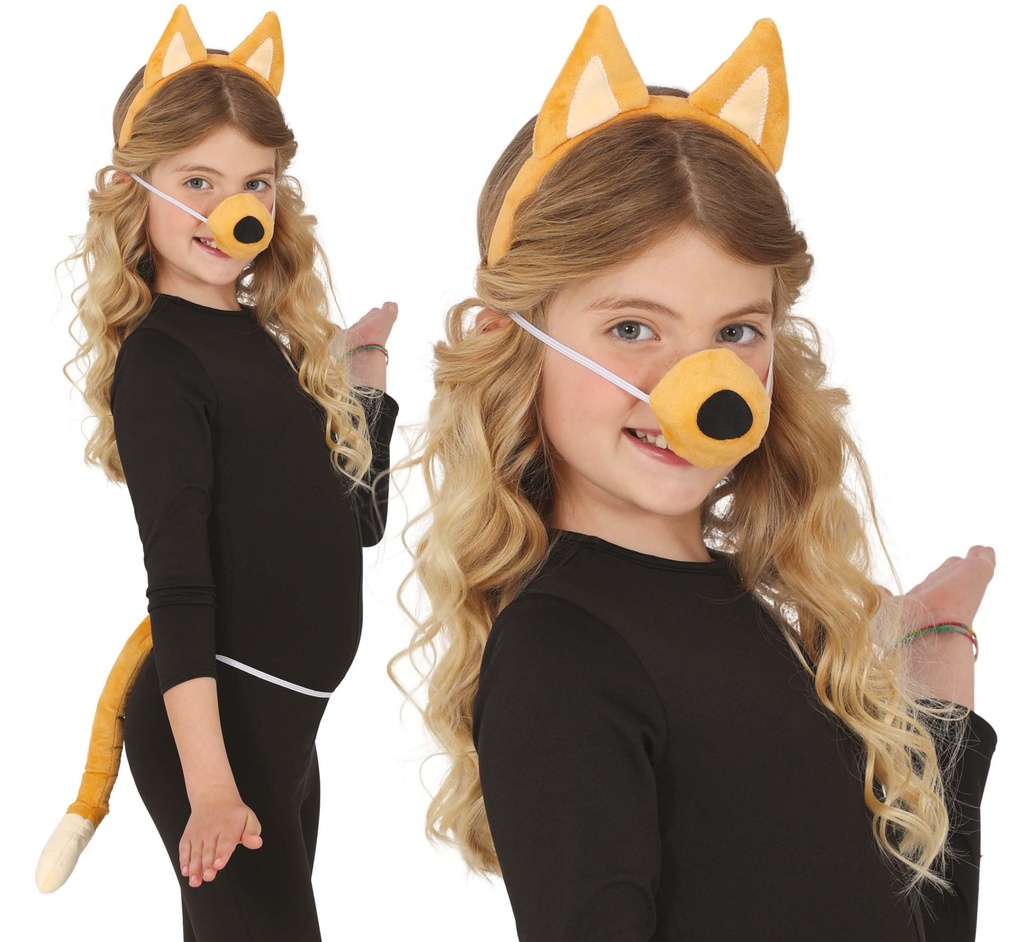 [148542] Set Perrito Marron 3 PZAS
