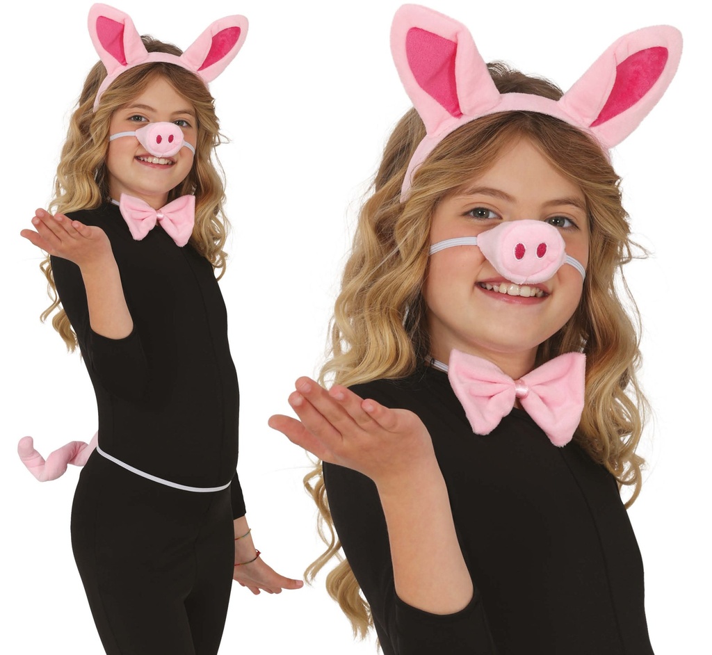 [148544] Set Cerdito 4 PZAS