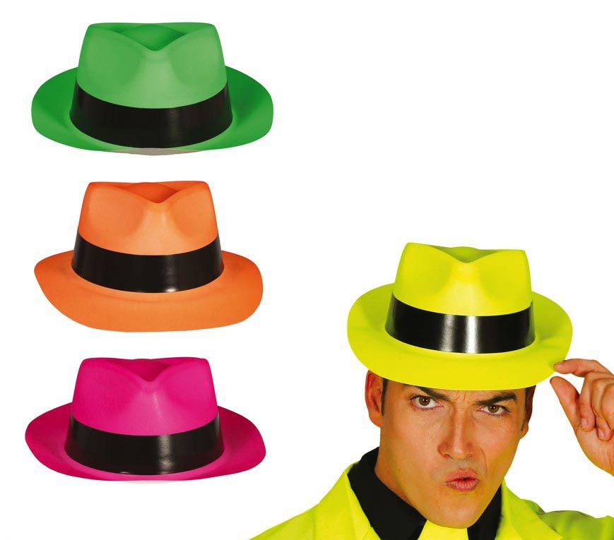 [83416] Sombrero Gangster Colores Surtidos