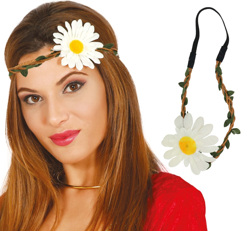 [123280] Diadema Flor Hippie
