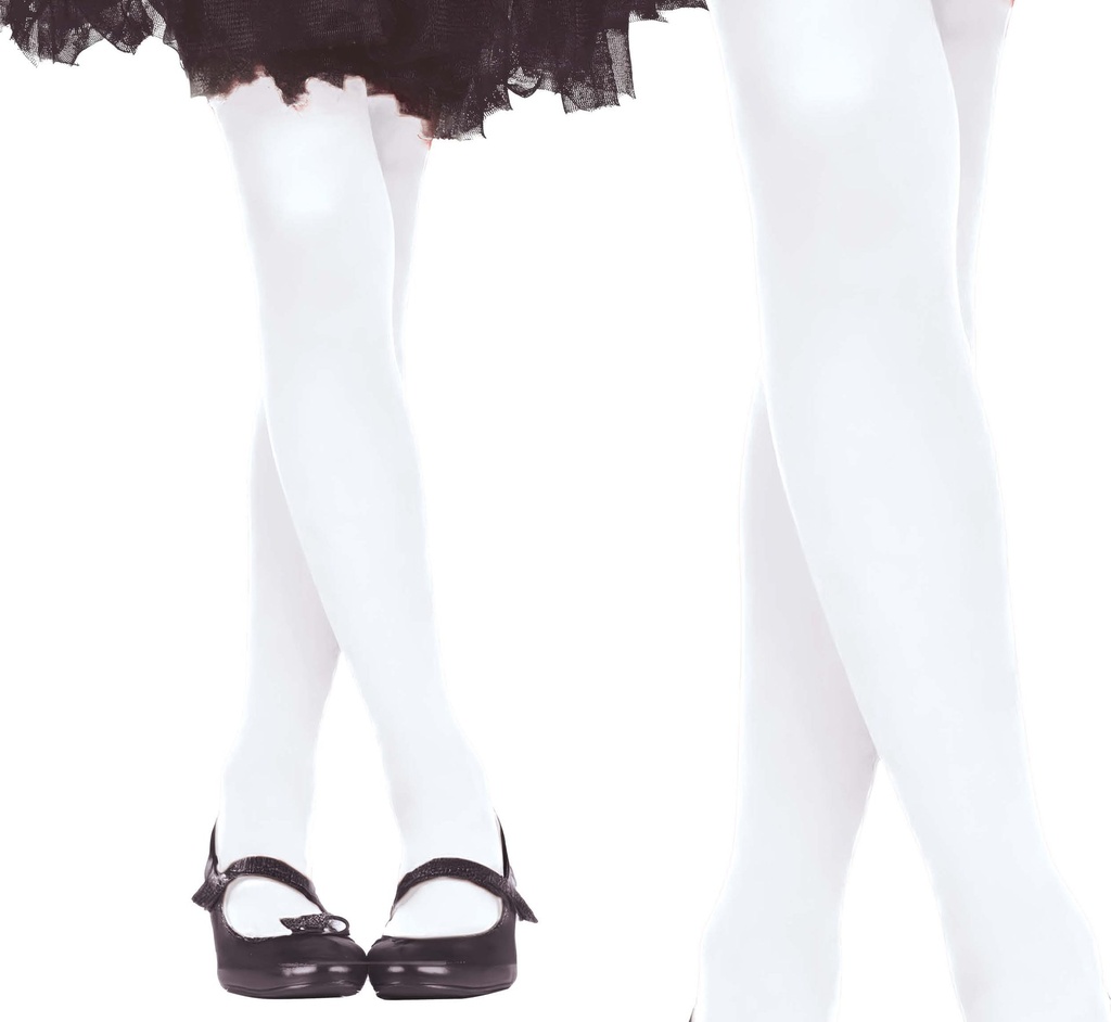 [133898] Panty Blanco Infantil Talla 7-12 Años