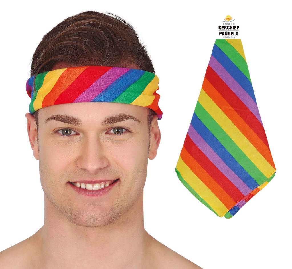 [136482] Pañuelo Cabeza Arcoiris
