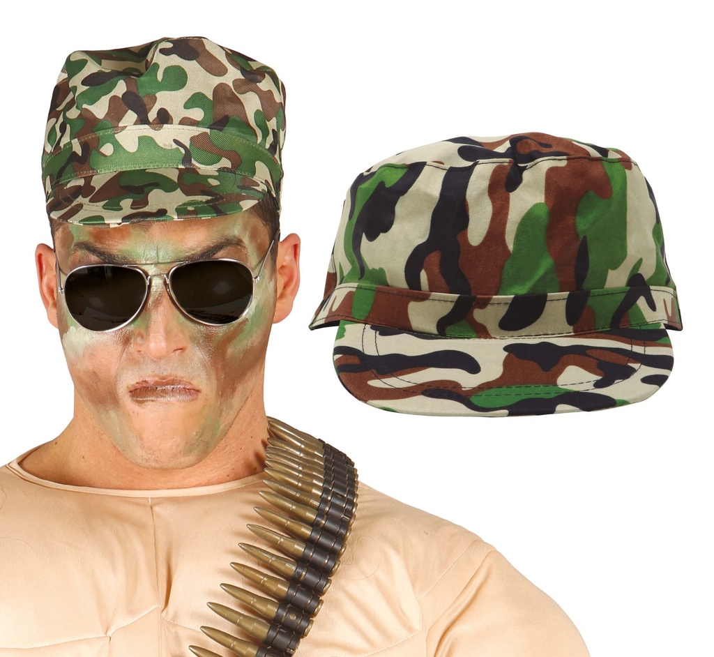 [140753] Gorra Militar Tela
