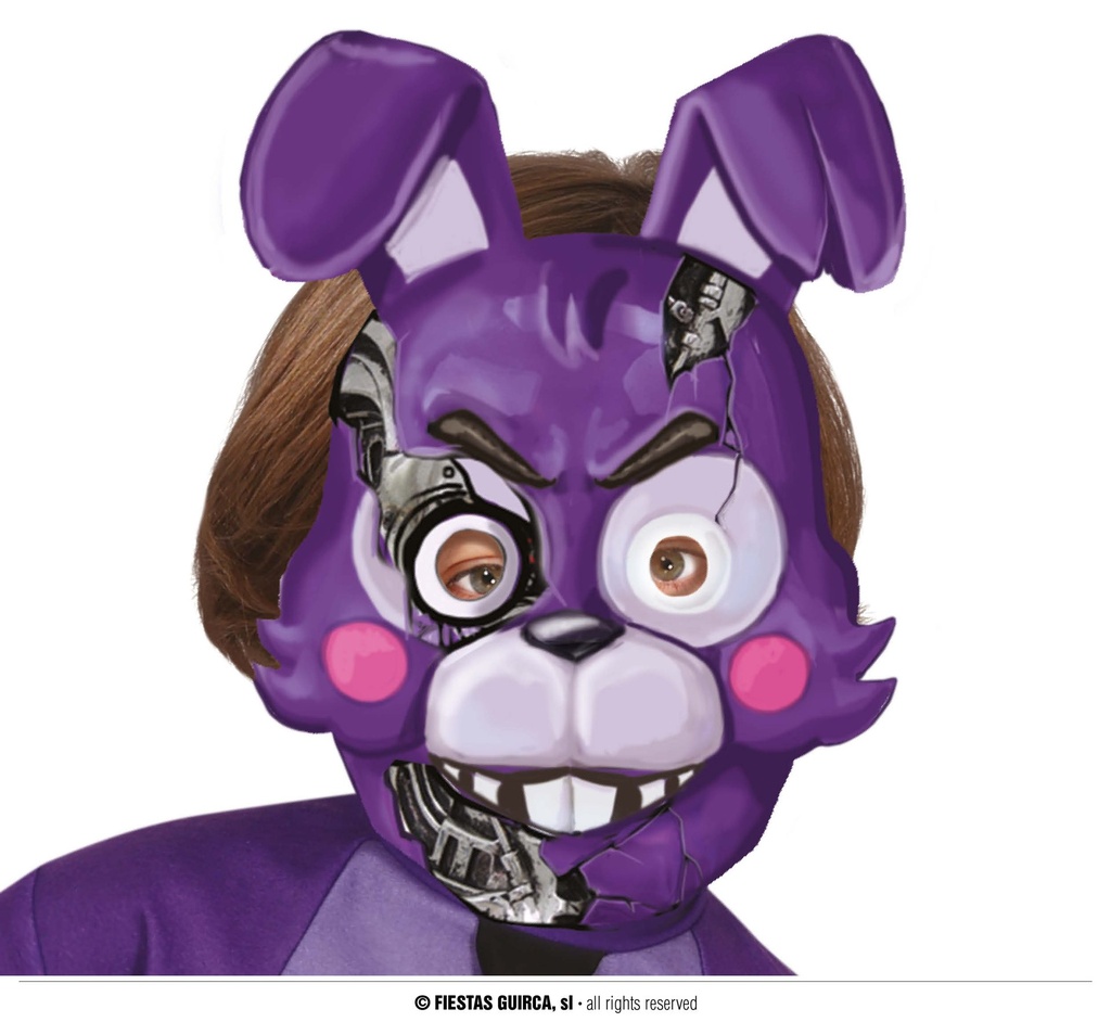 [148286] Mascara Conejo Asesino PVC