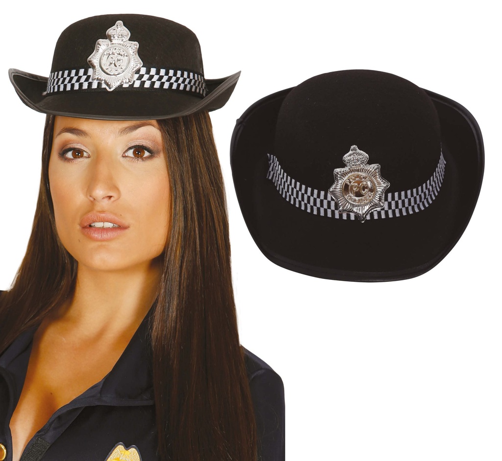 [148295] Sombrero Policia Fieltro