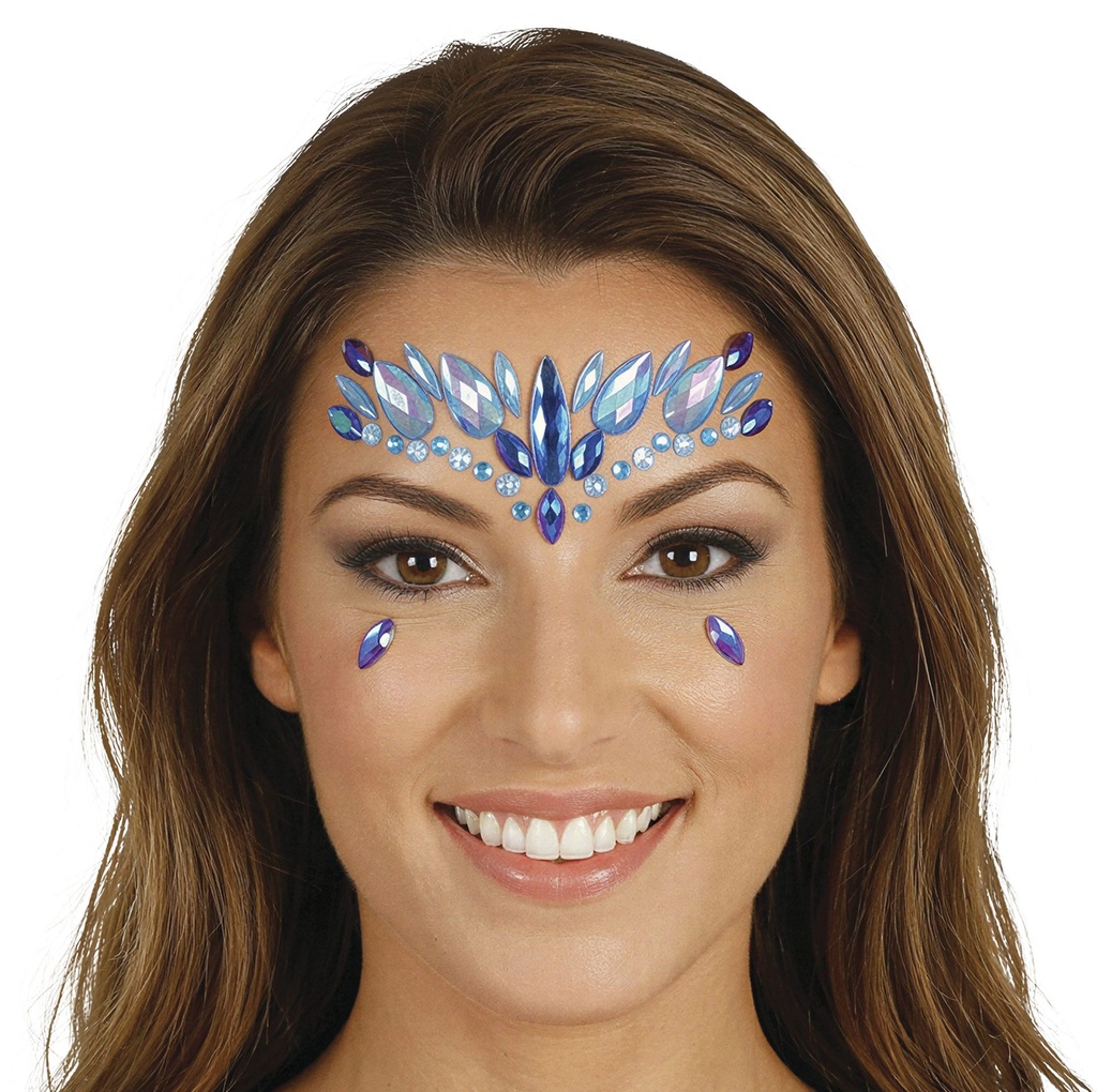 [148304] Joyas Faciales Azules